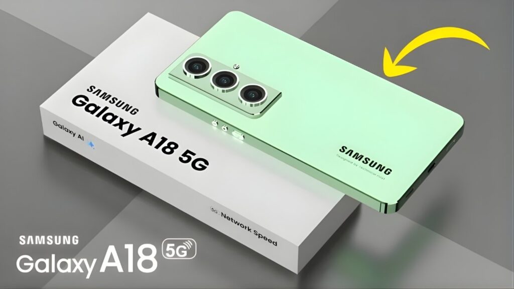 Samsung Galaxy A18 5G: Smartphone Económico con Cámara Triple y Batería de 5500mAh por ₹12,000