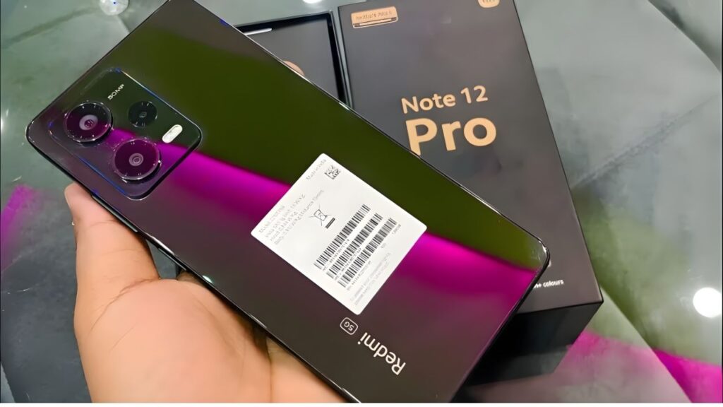 Redmi Note 12 Pro 5G con Cámara de 108MP, Batería de 6500mAh y Carga Rápida de 90W